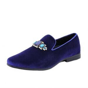 NEW AMALI men's fabio loafer in navy
